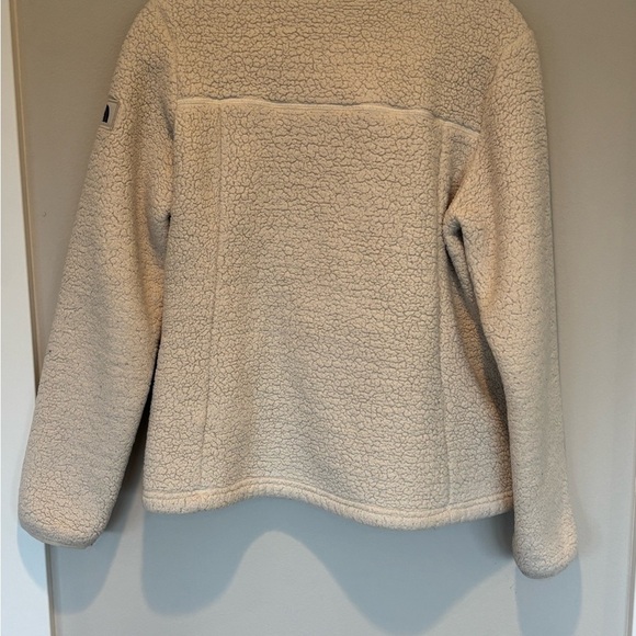 The North Face Cream Cowl Neck Fleece - Medium - Picture 4 of 5